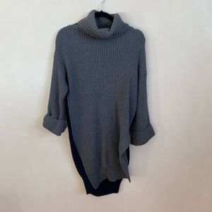 Anthropologie Moth 2 Tone Sweater Dress